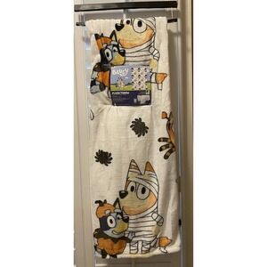Bluey HALLOWEEN Plush Throw Blanket - Measures 50‎ x 70 Inches